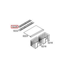 Планка полки холодильника Bosch KSU40/KSU44/P1KC