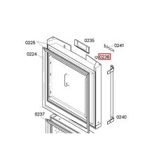 Заглушка холодильника Bosch KKF29/KKE25/KGF2