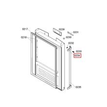 Крепеж ручки холодильника Bosch KKE25/KGF25