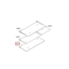 Стеклопанель холодильника Bosch RB49/RY49