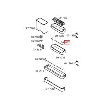 Скоба холодильника Bosch KGS41/KSV40