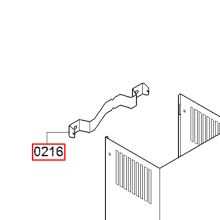 Крепеж вытяжки Bosch DWK6/8/9.., Siemens LC9/8/6.., Gaggenau AW2..