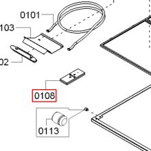 Пульт  управления вытяжки Gaggenau AC250190/01