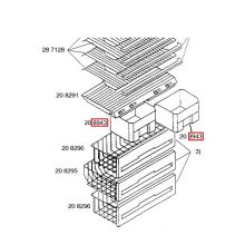 Ящик холодильника Bosch KNF41/KGU41 208943