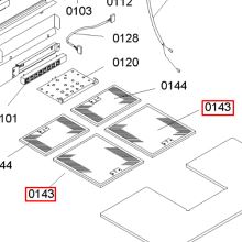 Металлический фильтр вытяжки Gaggenau AW56019..