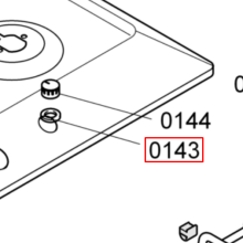 Уплотнитель ручки плиты Bosch PCP616..