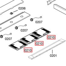 Металлический фильтр вытяжки Gaggenau AW540191/541190/542191..