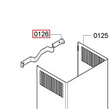 Крепеж воздуховода Gagenau AW2.., Neff D7.., Siemens LC25/9..