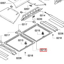 Металлический фильтр вытяжки Siemens LF959BL90..