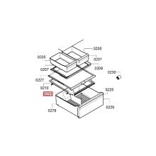 Перегородка для холодильников Bosch KGN39A.. и KGN39X..