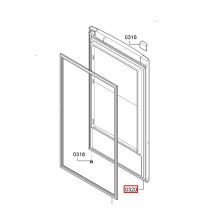 Дверь холодильника Bosch KGN39VL
