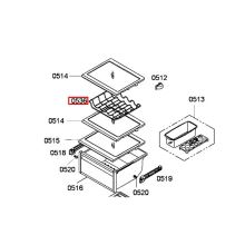 Полка для холодильника Bosch SOK25/KAN/K39