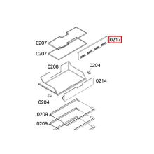 Панель отсека холодильника Bosch KSU40/KSU44