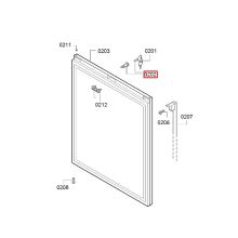Замок холодильника Bosch RW404760
