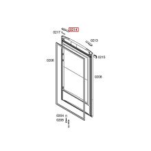 Крышка двери для холодильника Bosch KD/KG3