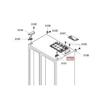Крышка петли холодильника Bosch KA58/KAN58