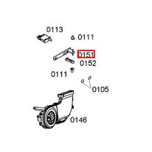 Дверной шарнир холодильника Bosch KGN36/KGH33/KDN4