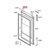 Крышка холодильника Bosch KDN40/KD40/KGN