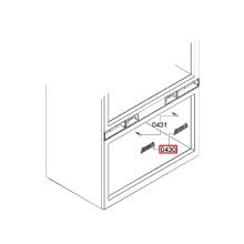 Крышка холодильника Bosch T36/RY49