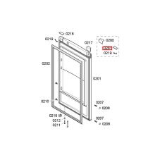 Крышка шарнира холодильника Bosch BD/KD49