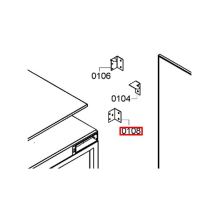 Крепеж нижний для холодильника Bosch RA423910