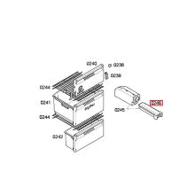 Контейнер холодильника Bosch K58