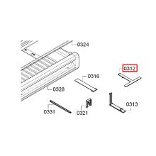 Крепеж холодильника Bosch T36/B36/CI36