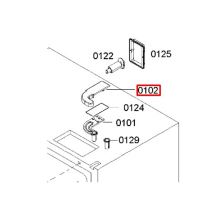 Крышка петли холодильника Bosch B22/KA62