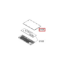 Крышка модуля холодильника Bosch B22/KA62/KAD62