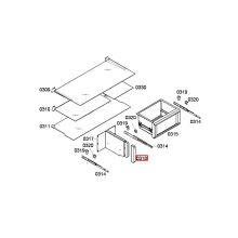 Перегородка холодильника Bosch RB49/RY49