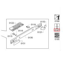 Крепежный набор холодильника Bosch KG3/KGV39