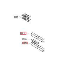 Малый балкон для холодильника Bosch KIC38/KIF38