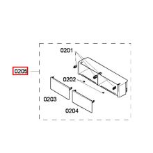Дверной балкон холодильника Bosch KG39F