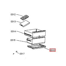 Поддон для холодильника Bosch KIFO26/RB28