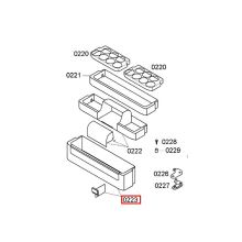 Дверной балкон холодильника Bosch KGF2/KKF2