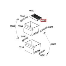 Крышка для холодильника Bosch KAD63/KAD62