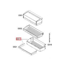 Дверной балкон холодильника Bosch K5950