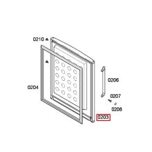 Дверь морозилки Bosch KG36S/KGS3