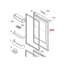 Дверь холодильника Bosch KGE36XL/KGN36NL/KGV36VL