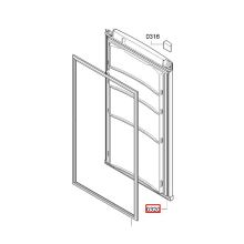 Дверь холодильника Bosch KGN39VL10R..
