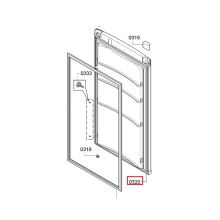Дверь холодильника Bosch KGN36XK/KGN39XW