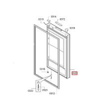 Дверь холодильника Bosch KGN39LA10R