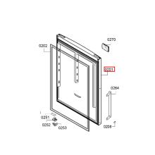 Дверь холодильника Bosch KGN39VC/KGN39XC