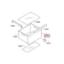 Панель ящика холодильника Bosch RF282/RB28