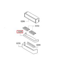Дверной балкон 40mm холодильника Bosch KGV36XW/KGV39XK