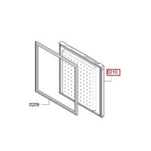 Дверь морозилки Bosch KGE39XI20R