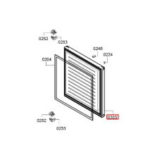 Дверь морозилки Bosch KGF39SQ/KGN39JQ/KGN39LQ