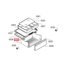 Ящик холодильника Bosch KG39NA/KG739