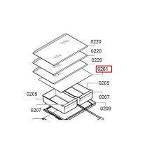 Полка холодильника Bosch KG739/KGN39XW