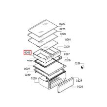 Ящик холодильника Bosch KG7393I